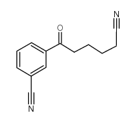 6-(3-CYANOPHENYL)-6-OXOHEXANENITRILE structure