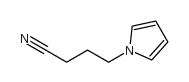 1H-Pyrrole-1-butanenitrile(9CI)结构式