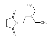 1-(2-diethylaminoethyl)pyrrolidine-2,5-dione structure