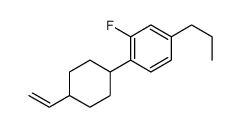 1-(4-ethenylcyclohexyl)-2-fluoro-4-propylbenzene结构式