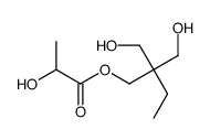 2,2-bis(hydroxymethyl)butyl 2-hydroxypropanoate Structure