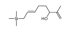 2-methyl-8-trimethylsilylocta-1,6-dien-3-ol结构式