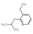 (2-propan-2-yloxypyridin-3-yl)methanol结构式