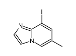 8-Iodo-6-methylimidazo[1,2-a]pyridine structure