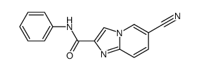 6-Cyano-N-phenylimidazo[1,2-a]pyridine-2-carboxamide Structure