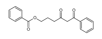 Benzoic acid 4,6-dioxo-6-phenyl-hexyl ester结构式