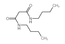 Propanediamide,N1,N3-dibutyl- structure
