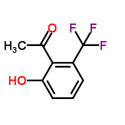 1-[2-Hydroxy-6-(trifluoromethyl)phenyl]ethanone Structure