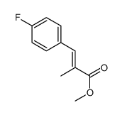 methyl 3-(4-fluorophenyl)-2-methylprop-2-enoate Structure