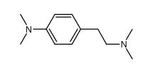 (4-dimethylamino-phenethyl)-dimethyl-amine结构式