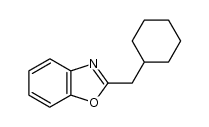 2-(cyclohexylmethyl)benzo[d]oxazole Structure