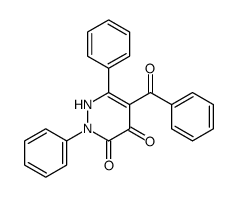 5-benzoyl-2,6-diphenyl-1H-pyridazine-3,4-dione Structure