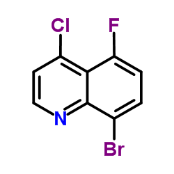 8-Bromo-4-chloro-5-fluoroquinoline picture