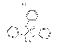 diphenyl α-aminobenzylphosphonate hydrobromide结构式