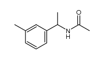 N-(1-(m-methylphenyl)ethyl)acetamide Structure