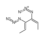 3,4-diazidohexa-2,4-diene Structure