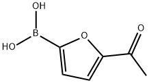 5-acetylfuran-2-boronic acid结构式