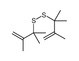 3-(2,3-dimethylbut-3-en-2-yldisulfanyl)-2,3-dimethylbut-1-ene Structure