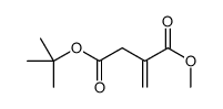 4-O-tert-butyl 1-O-methyl 2-methylidenebutanedioate Structure