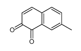 7-methylnaphthalene-1,2-dione Structure