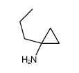 1-Propylcyclopropanamine structure