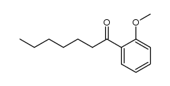 1-(2-methoxyphenyl)heptan-1-one Structure
