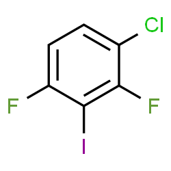 1-氯-2,4-二氟-3-碘苯结构式