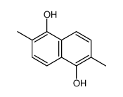 2,6-dimethylnaphthalene-1,5-diol结构式
