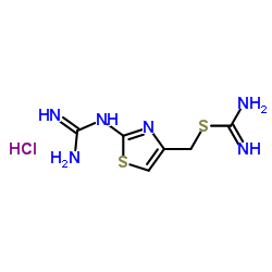 S-[(2-GUANIDINO-4-THIAZOYL)METHYL] ISOTHIOUREA HYDROCHLORIDE SALT Structure