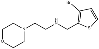 [(3-bromothiophen-2-yl)methyl][2-(morpholin-4-yl)ethyl]amine Structure