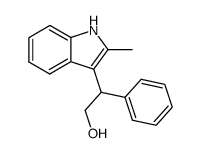 2-(2-methyl-1H-indol-3-yl)-2-phenylethan-1-ol Structure