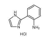 2-(2-咪唑基)苯胺盐酸盐结构式