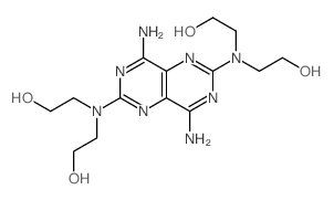 Ethanol,2,2',2'',2'''-[(4,8-diaminopyrimido[5,4-d]pyrimidine-2,6-diyl)dinitrilo]tetrakis- Structure