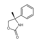 (S)-4-methyl-4-phenyloxazolidin-2-one Structure