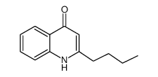 2-丁基喹啉-4(1H)-酮结构式