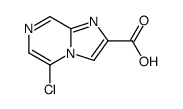 5-Chloroimidazo[1,2-a]pyrazine-2-carboxylic acid Structure