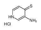 3-amino-1H-pyridine-4-thione,hydrochloride结构式