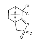 (-)-((8,8-Dichlorocamphoryl)sulfonyl)imine Structure