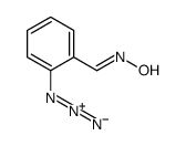 N-[(2-azidophenyl)methylidene]hydroxylamine Structure