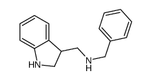 N-Benzyl-1-(2,3-dihydro-1H-indol-3-yl)methanamine Structure