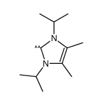 1,3-diisopropyl-4,5-dimethyl-2,3-dihydro-1H-imidazol-2-ylidene Structure
