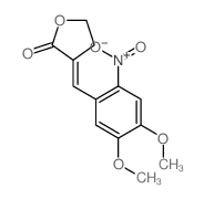 2(3H)-Furanone,3-[(4,5-dimethoxy-2-nitrophenyl)methylene]dihydro- picture
