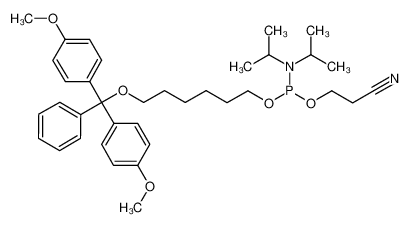 Spacer-C6 亚磷酰胺结构式