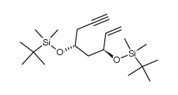 (3S,5R)-3,5-bis[(tert-butyldimethylsilyl)oxy]oct-1-en-7-yne Structure