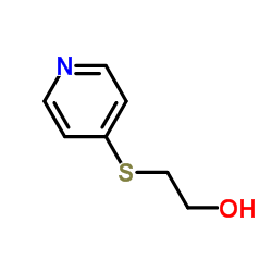 2-(4-Pyridinylsulfanyl)ethanol structure