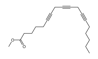 Octadeca-6,9,12-triinsaeure-methylester Structure