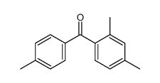 2,4,4'-trimethyldiphenylmethanone结构式