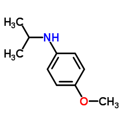 N-Isopropyl-4-methoxyaniline Structure