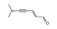 2-Penten-4-ynal,5-(dimethylamino)-,(2E)-(9CI)结构式