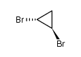 trans-1,2-dibromocyclopropane结构式